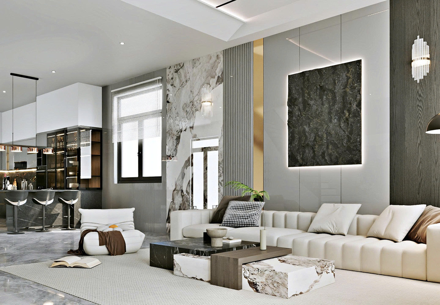 Lưu Ngay 10 Mẫu Không Gian Phòng Khách Cùng Nội Thất Cao Cấp Phan Thiết Đón Năm Mới 2026